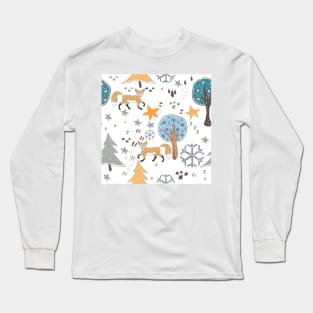 Foxes Long Sleeve T-Shirt